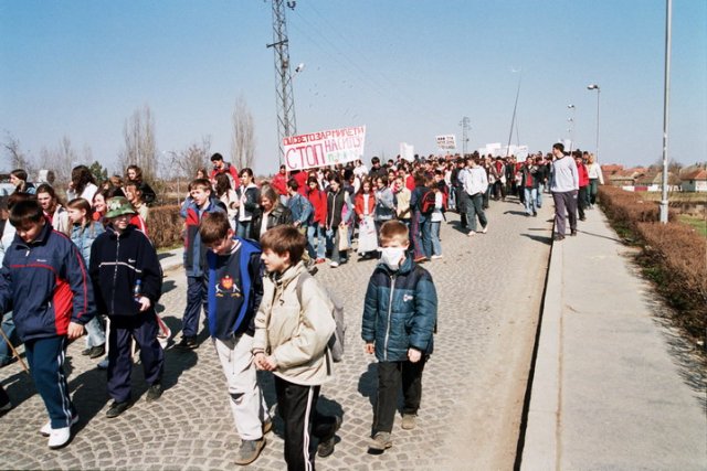 Протести на светски Дан вода 2005.