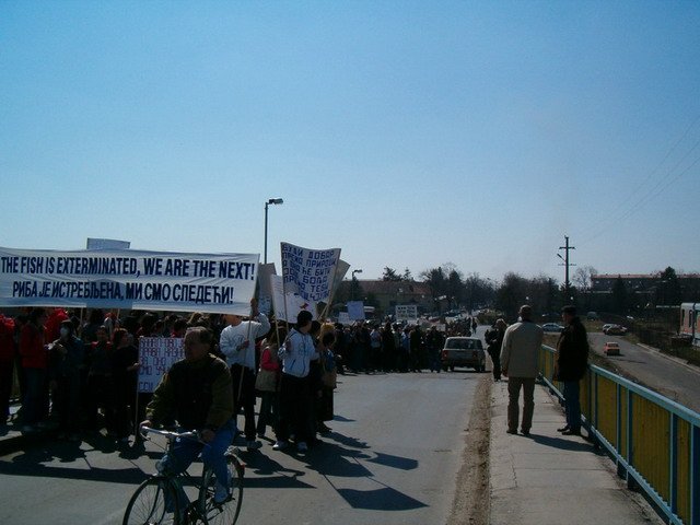 Протести на светски Дан вода 2005.