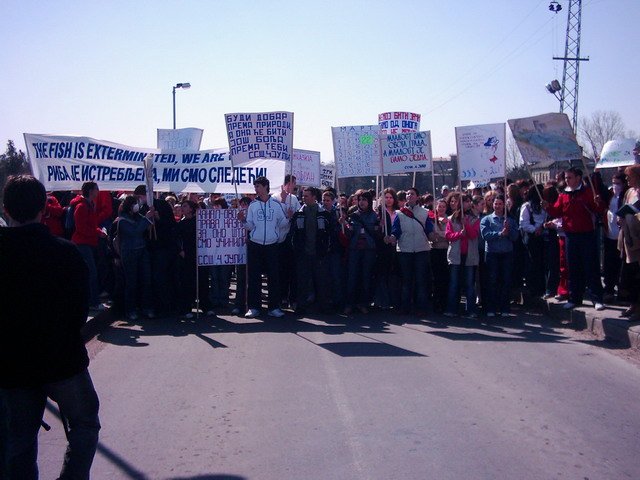 Протести на светски Дан вода 2005.