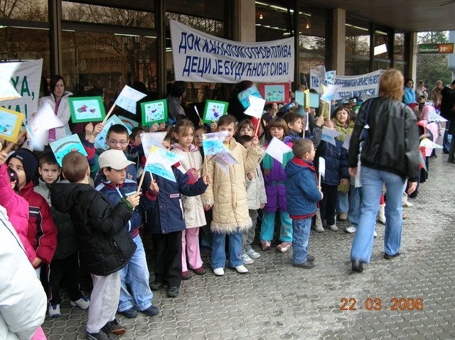 Протести на светски Дан вода 2006.