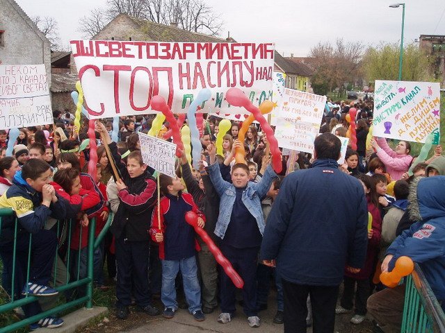 Протести на светски Дан вода 2007.