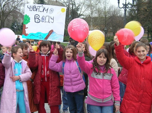 Протести на светски Дан вода 2007.