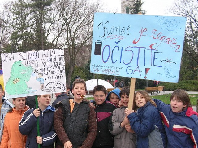 Протести на светски Дан вода 2007.