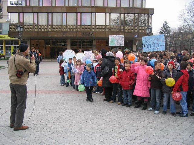 Протести на светски Дан вода 2007.