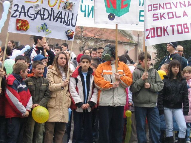Протести на светски Дан вода 2007.