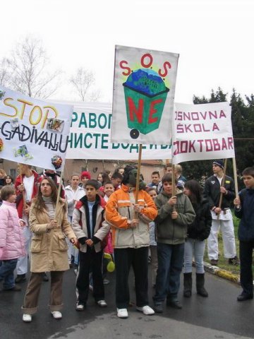 Протести на светски Дан вода 2007.