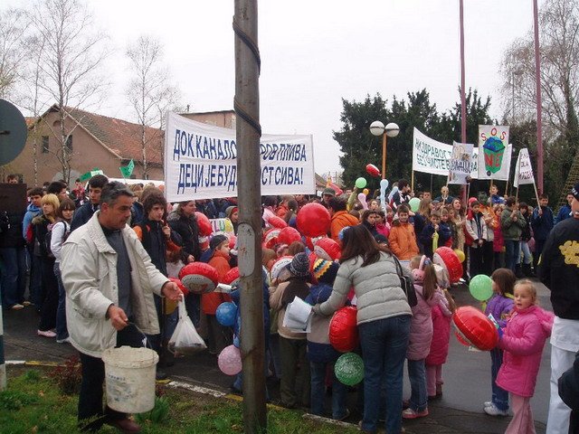 Протести на светски Дан вода 2007.