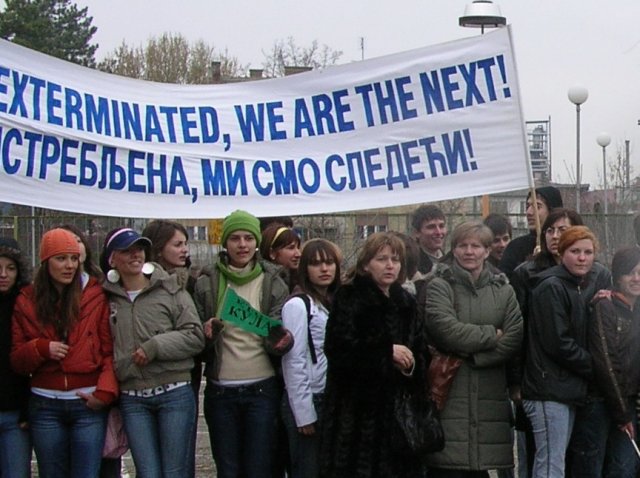 Протести на светски Дан вода 2007.